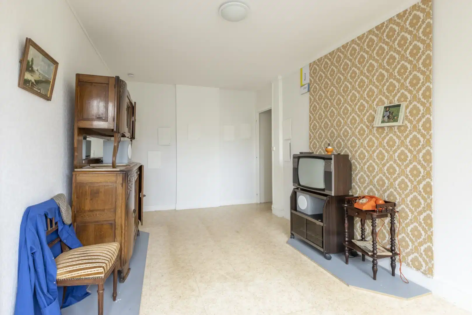 Vue du Salon famille Marie - Appartement 2 - La vie HLM